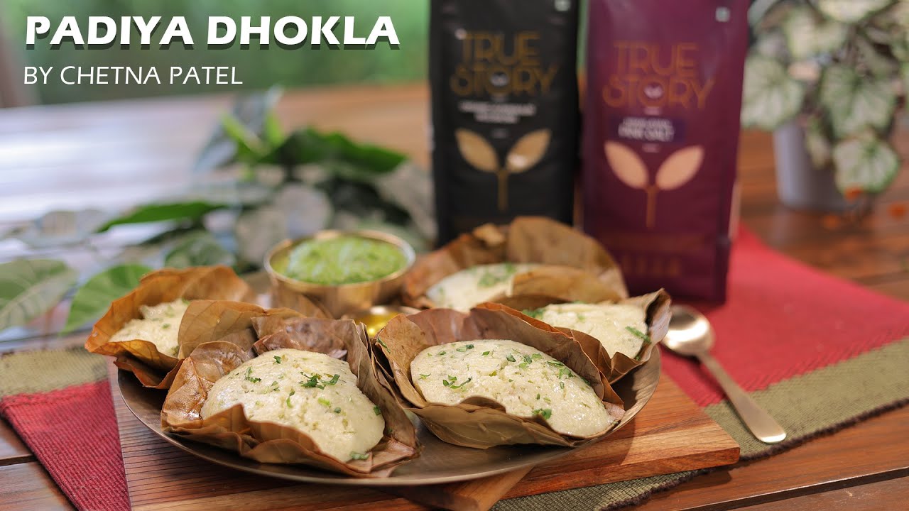 Padiya Dhokla | Made with True Story's Pink Salt & Organic rice | Food Couture by Chetna Patel