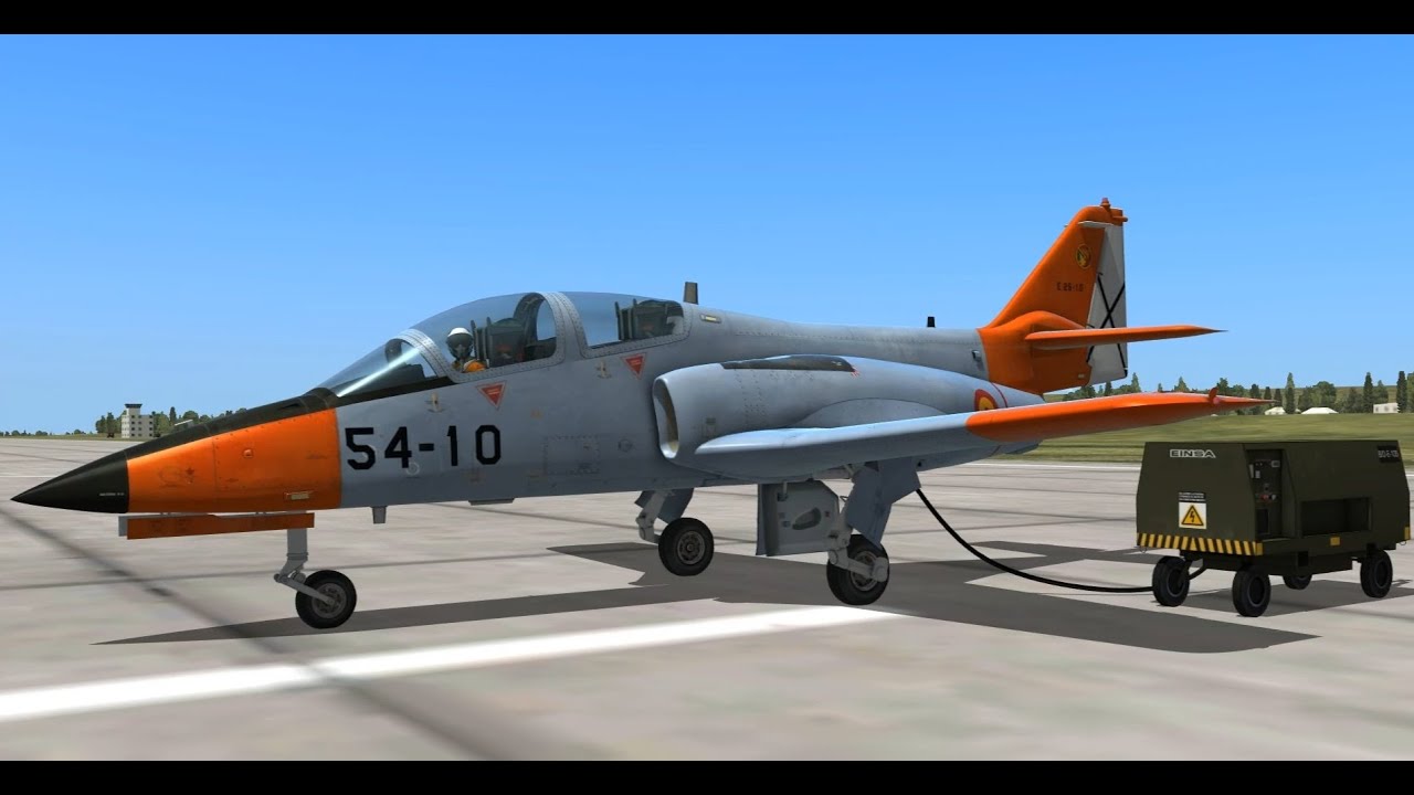 Arranque Del Casa C 101 Aviojet En Dcs C 101 Beta Youtube