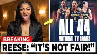“FURIOUS!” — Angel Reese Reacts as Caitlin Clark & Indiana Fever DOMINATE National TV Schedule