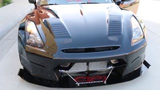 iJDMTOY Switchback LED Daytime Running Light Bulb Installation on Nissan GT-R