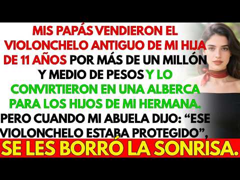 Mis papás le robaron el violonchelo a mi hija y lo vendieron por más de $1.5 millones.