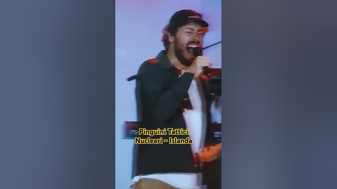 PINGUINI TATTICI NUCLEARI - ISLANDA (LIVE DA MILANO 2025) #pinguinitatticinucleari