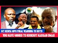 GACHAGUA WINS BIG: UDA Mps Delivers Final Warning To Ruto &amp; Hassan Omar Over Anti-Kikuyus Campaign‼️