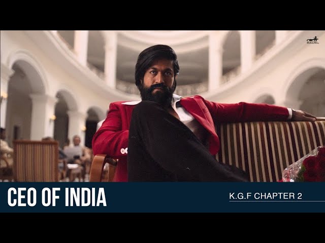 CEO Of India | Yash | K.G.F Chapter 2 class=