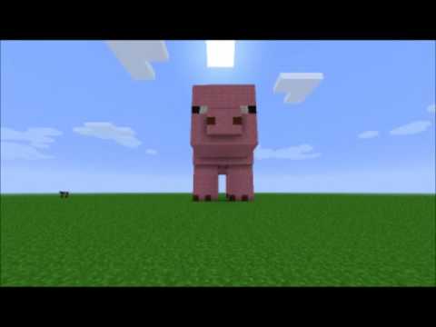 Minecraft Pigzilla: Giant Godzilla Pig (Hogzilla)!  Doovi
