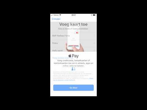 Apple Pay onboarding Belgium BNP