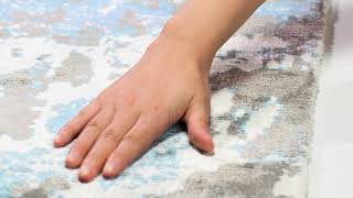 Mirage Area Rug by Safavieh - MIR268A Blue & Grey Details