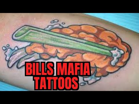 Sick Bills Mafia tattoo a guy at my local bar just got  rbuffalobills