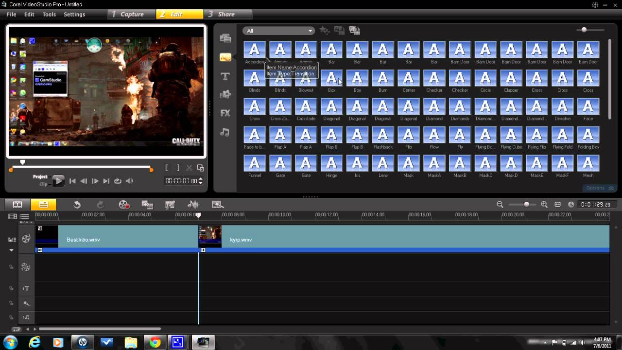Corel Video Studio Pro X3 (For beginner's Gaming videos) YouTube