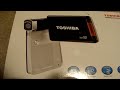 Toshiba Camileo S30 Unboxing