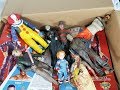 BIG BOX FULL OF HORROR & WWE ACTION FIGURES