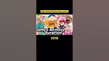 SML Jeffy Birthday 2016-2023 Over Years ​#sml #smljeffy #smljunior #smlcody