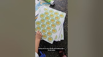 In An Hưng | In tem nhãn decal cho sản phẩm cốm truyền thống #inanhung
