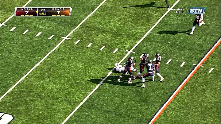 Steve Hull Picks off Indiana