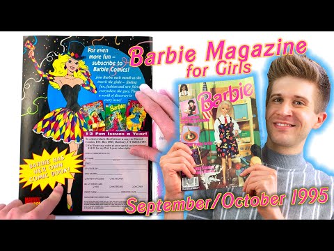 Barbie Magazine for Girls September/October 1995 ~ Vintage Magazine Flip Through with Me!