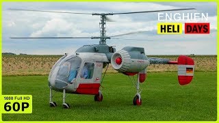 AMAZING DETAILED ELECTRICAL RC KAMOV KA-26 RUSSIAN TRANSPORT HELICOPTER | HELIDAYS ENGHIEN 2019
