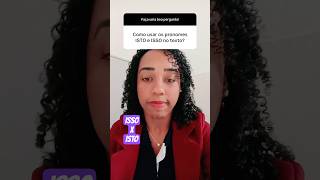 Isso X Isto  Como Usar Corretamente No Texto portuguespraconcurso