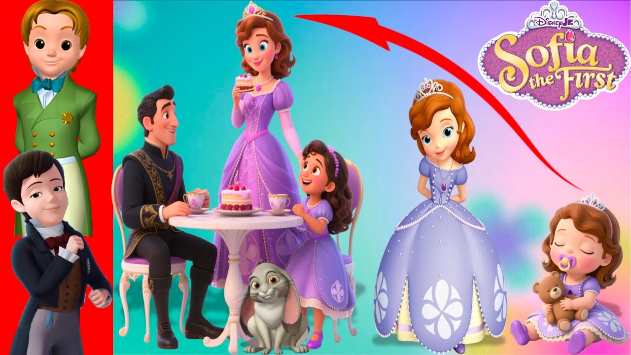 Sofia The First Surprising Growing Up | Color WOW