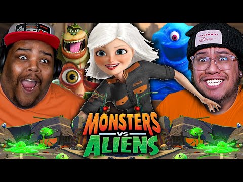 We Watched *MONSTERS VS ALIENS* For The First Time