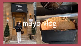 vlog. 얼그레이파운드 케익 만들기 / 강남구청 카페델꼬네 에스프레소 바 리뷰 / 오트리 운동화 직구 성공 / 카페 브이로그