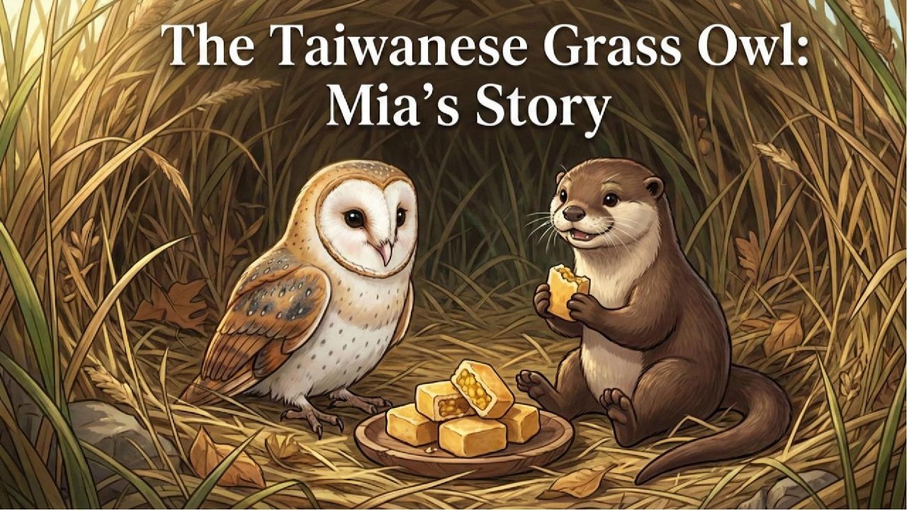 The Otter's English Salon | The Taiwanese Grass Owl: Mia's Story | Taiwan Endemics Series