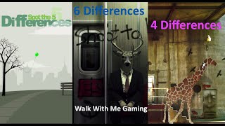 Pretty Music Wins Over Gameplay | 5 Differences, 6 Differences, 4 Differences