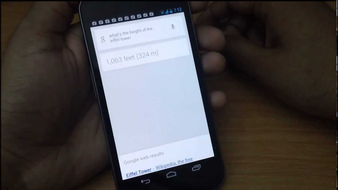 Google Now Voice Search