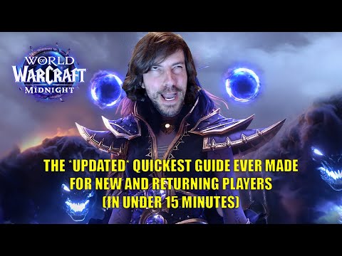 New / Returning Players Guide to WoW Midnight in under 15 minutes