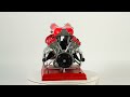 TECHING V12 DM108  Visible Electric Supercar Engine#engine #stem #education #diy #modelkit #racing