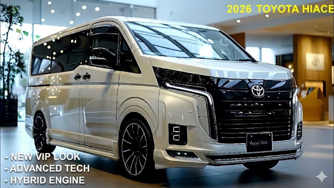 🚐 【2026年新型】トヨタ・ハイエース完全レビュー｜内装・外装・性能