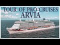Tour of po cruises new cruise ship arvia first look at the worlds newest 1 billion cruise ship