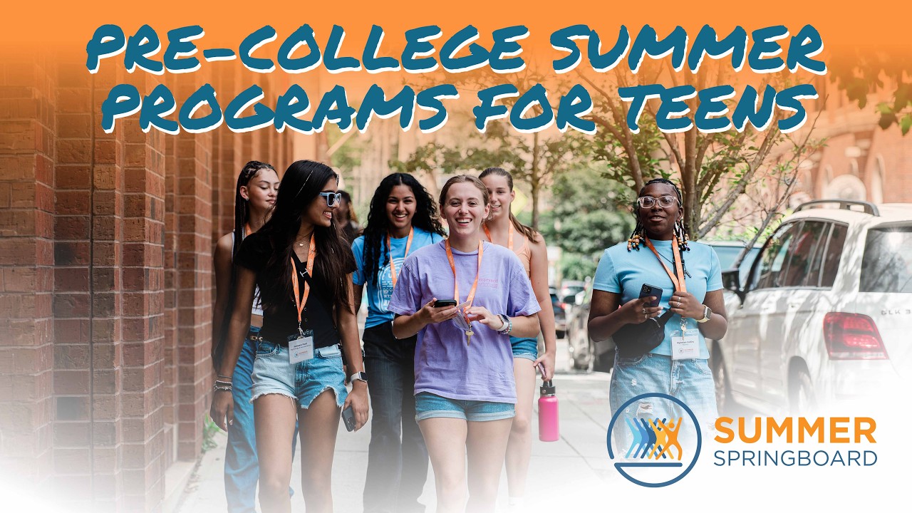 Pre-College Summer Programs for Teens - YouTube