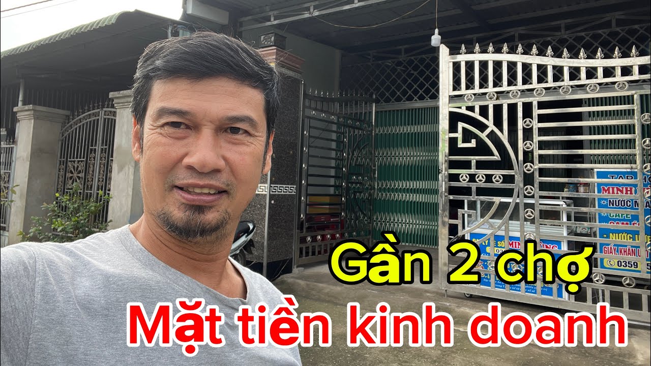 Chợ Gạo- nhà mặt tiền 6.5m#40 gần chợ Tịnh Hà xã Mỹ Tịnh An