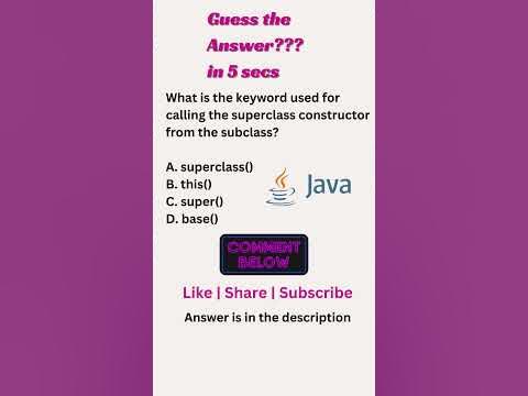 Inheritance in Java | Java Interview Question #coding #javashorts - YouTube