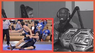 Kamaru Usman Talks Losing to Female Wrestler In Highschool