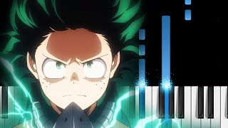 Video thumbnail of "Boku no Hero Academia Season 3 OP - "ODD FUTURE" - Piano Tutorial"