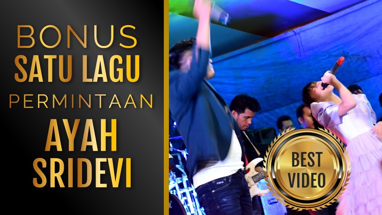 Heboh! Ketika SRIDEVI Bawakan Lagu 