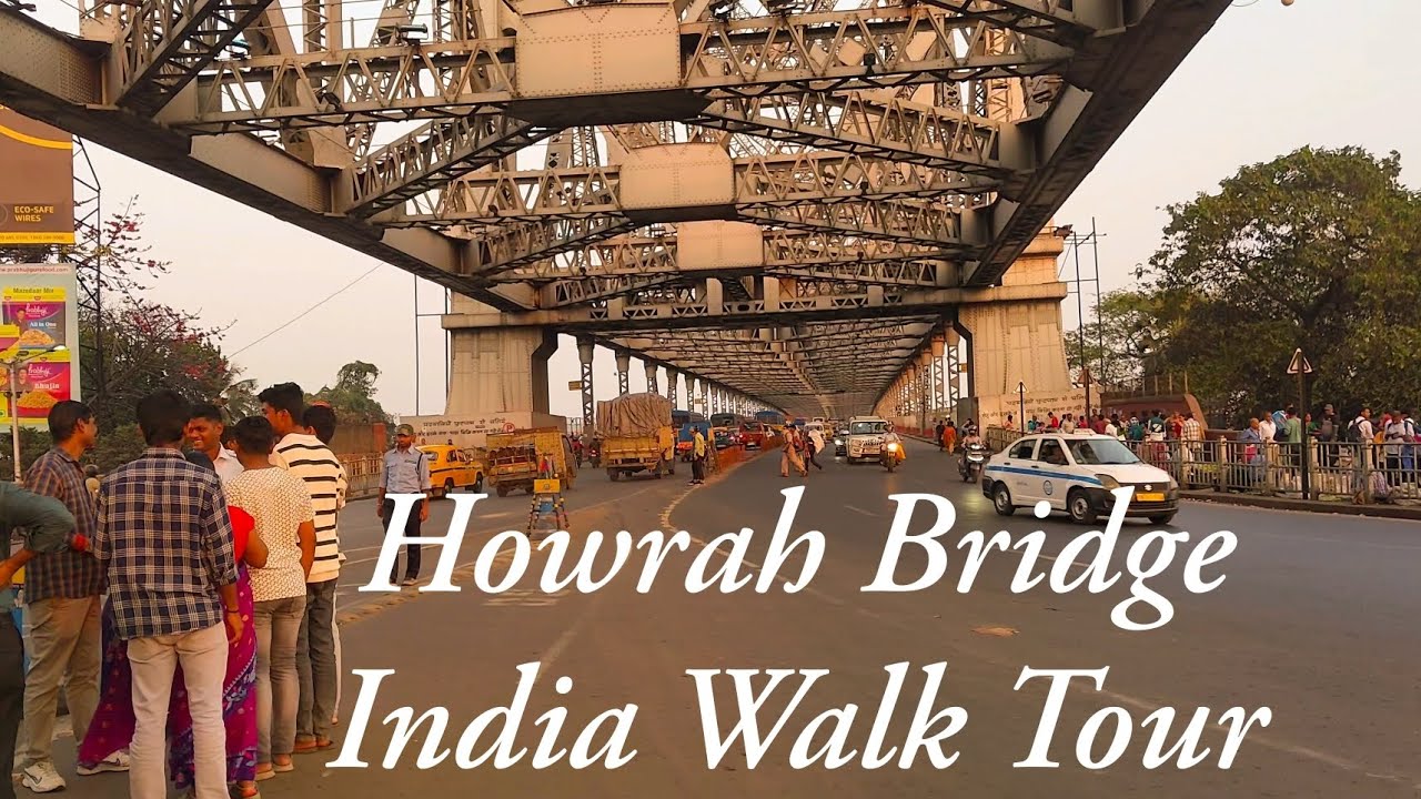Walking Tour of the Iconic Howrah Station, Howrah Bridge, M.G. Road | Kolkata | India 2025