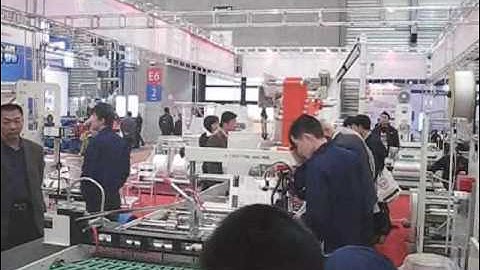 CW 800NJT high speed glue patch handle bag machine