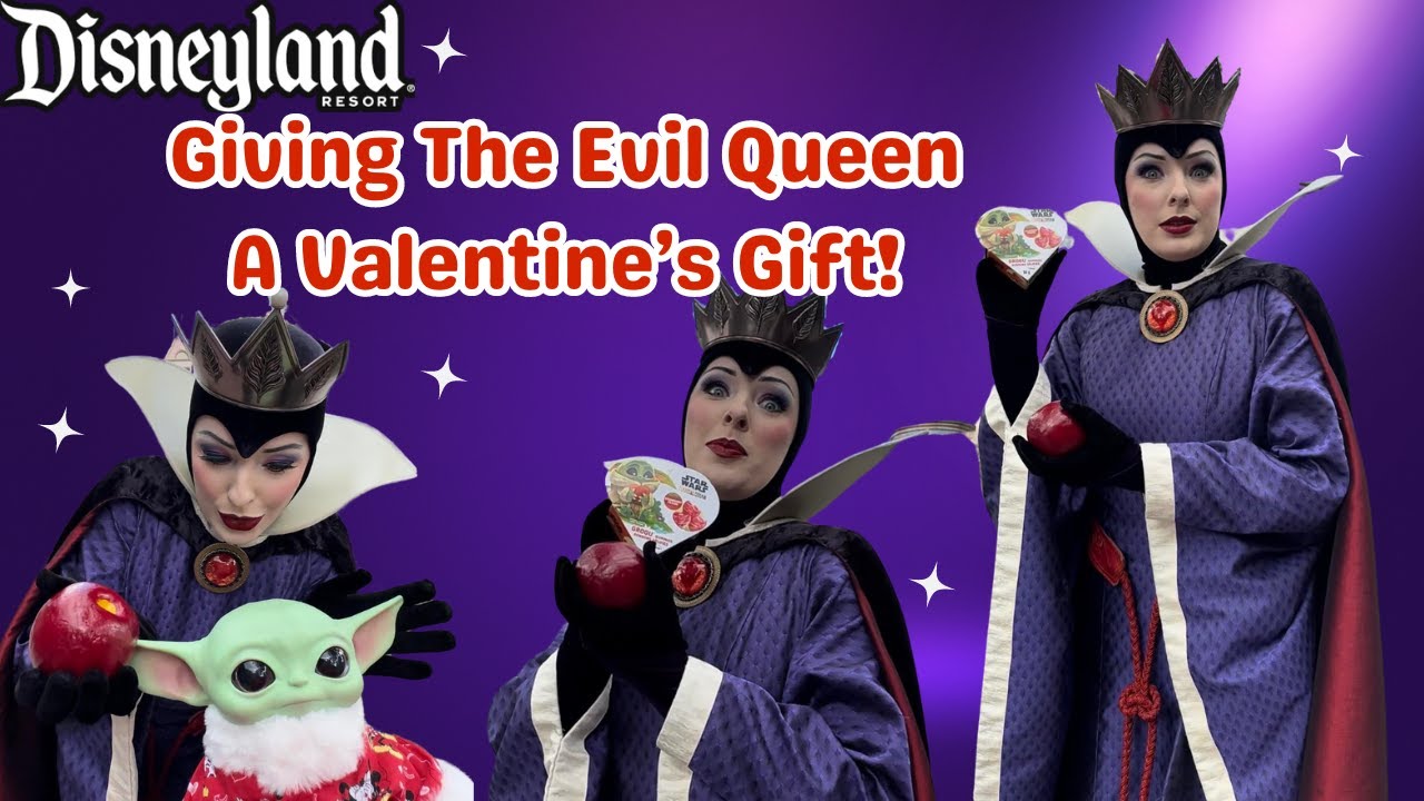 Surprising The Evil Queen With a Valentine's Day Gift!