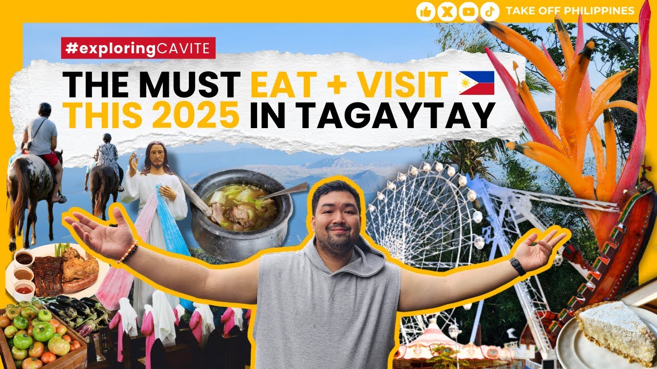 Обязательно посетите и поешьте в городе Тагайтай в 2025 году | Путеводитель по Кавите 🇵🇭 | TakeOffPH