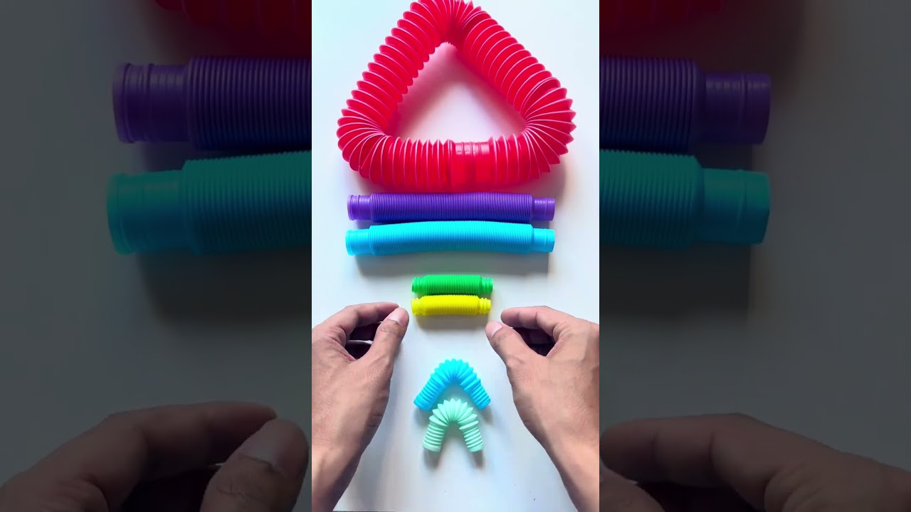 Relaxing ASMR Crafting POP TUBE | Tiny Satisfying DIY Sounds 