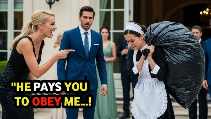 Millionaire catches his girlfriend humiliating the maid... what she did  left everyone speechless - YouTube