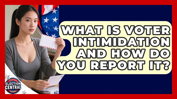What Is Voter Intimidation And How Do You Report It? - Election Central Channel