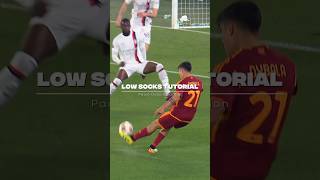 low socks tutorial paulo dybala ⚽️ #gripsocks #football #minishinpads #soccer #gripsocken #lowsocks Low Sock Style Tutorial Profeets Lowsocks Fu Ball Dybala