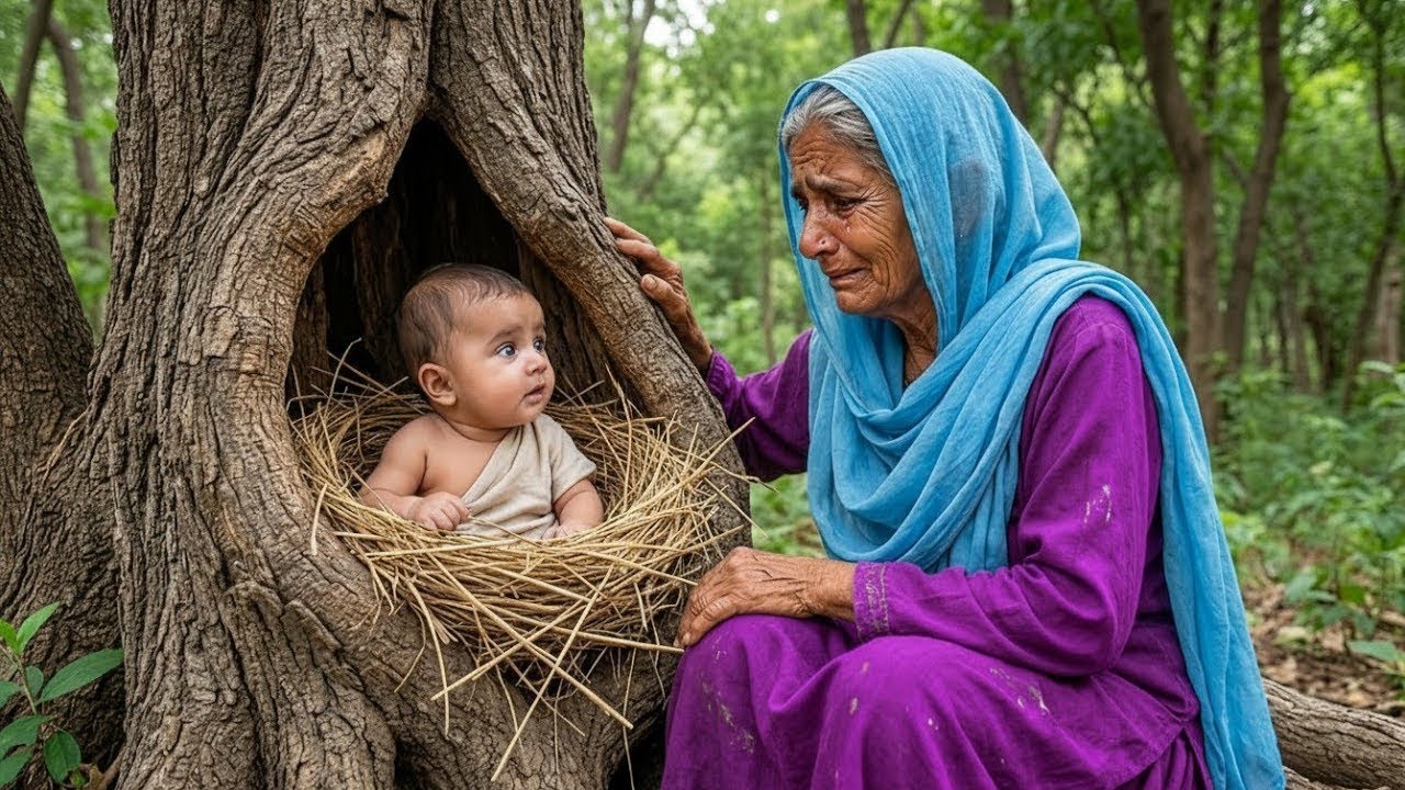 মা নিজের শিশুকে জঙ্গলে ফেলে গেল, কিন্তু বুড়ি যা করলো তা দেখে সবাই হতবাক!