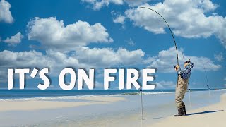Florida SURF FISHING Is Heating Up! **EASIEST Fish To Catch From The Beach**