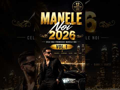 Manele Noi Vol. 1 Cele Mai Frumoase Manele Moderne Audio Oficial