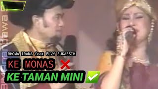 Download Lagu RHOMA IRAMA feat ELVY SUKAAESIH                                       _ Ke monas ❌️ Ke taman mini ✅️ MP3