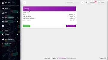 How to Recharge to Franchisee by ISP | PHP Radius